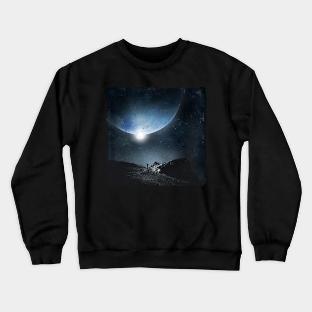 edge of always Crewneck Sweatshirt by DyrkWyst